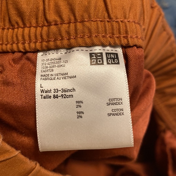 UNIQLO COTTON RELAXED ANKLE PANTS - Picture 3 of 3